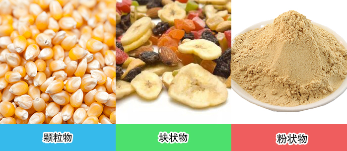 直線振動(dòng)篩適用物料